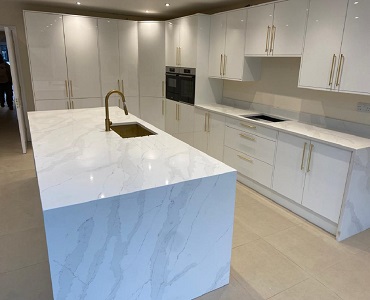 kitchen worktops project in Chiswick