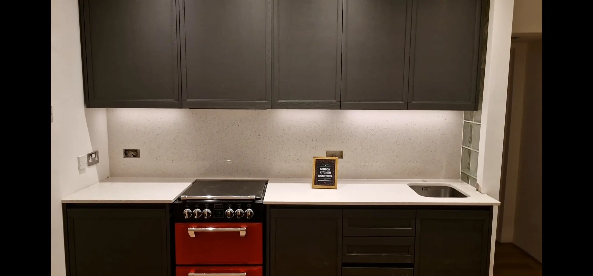 Quartz worktops for Fulham Victorian homes Quartz worktops installed in a Fulham Victorian terrace kitchen