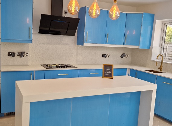 video of West kitchen worktops fitting and installation replacing services